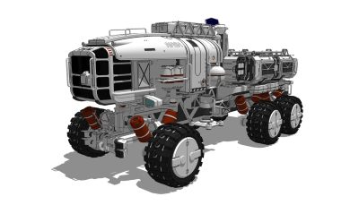 超精细汽车模型 太空车 порох 9